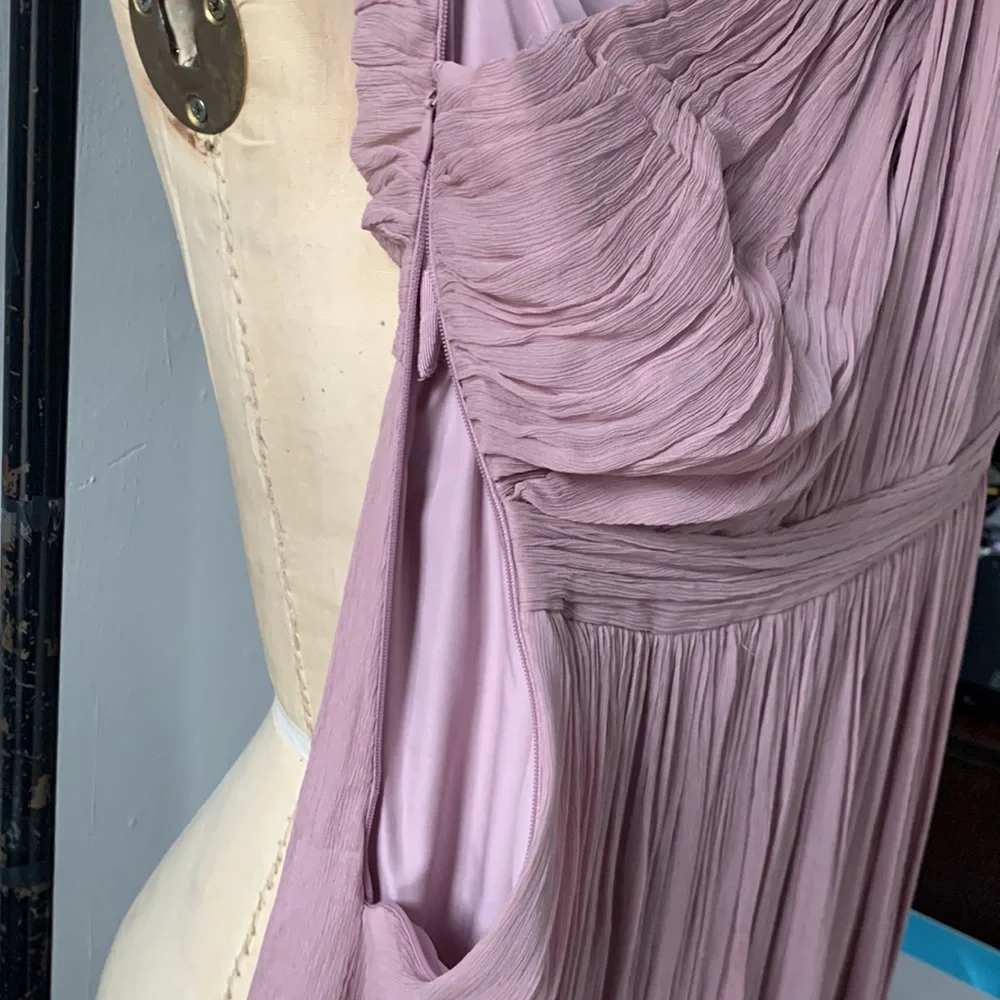 J.Crew Crinkle Chiffon Bridesmaid Dress - Picture 5 of 6